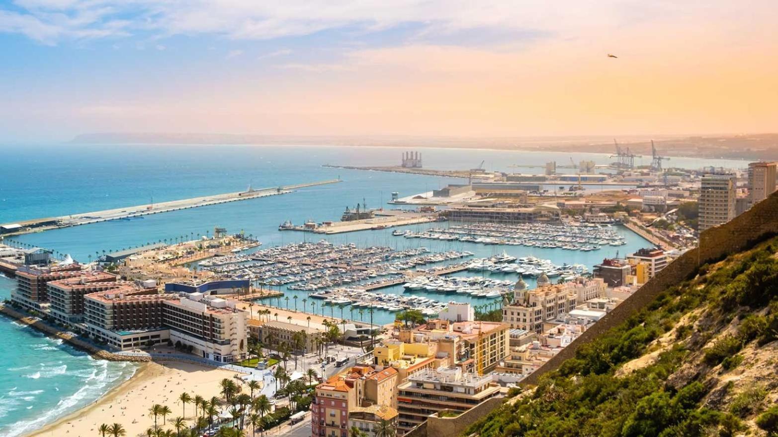 Alicante Colorful Penthouse Center 5C Apartment Luaran gambar